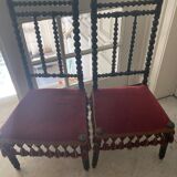Paire de chaises Napoléon III