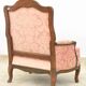 Fauteuil bergère de style Louis XV