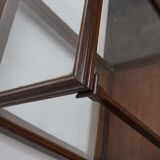 Mahogany showcase late nineteenth century