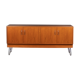 Long Restored Teak Retro 1960s G Plan Fresco Sideboard On Hairpin Legs