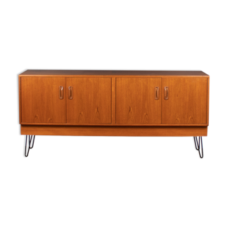 Long Restored Teak Retro 1960s G Plan Fresco Sideboard On Hairpin Legs