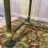 Workshop table in Oak and Brass