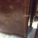 Rosewood marquetry cabinet