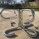 Chrome coffee table and Italian smoked glass 1970