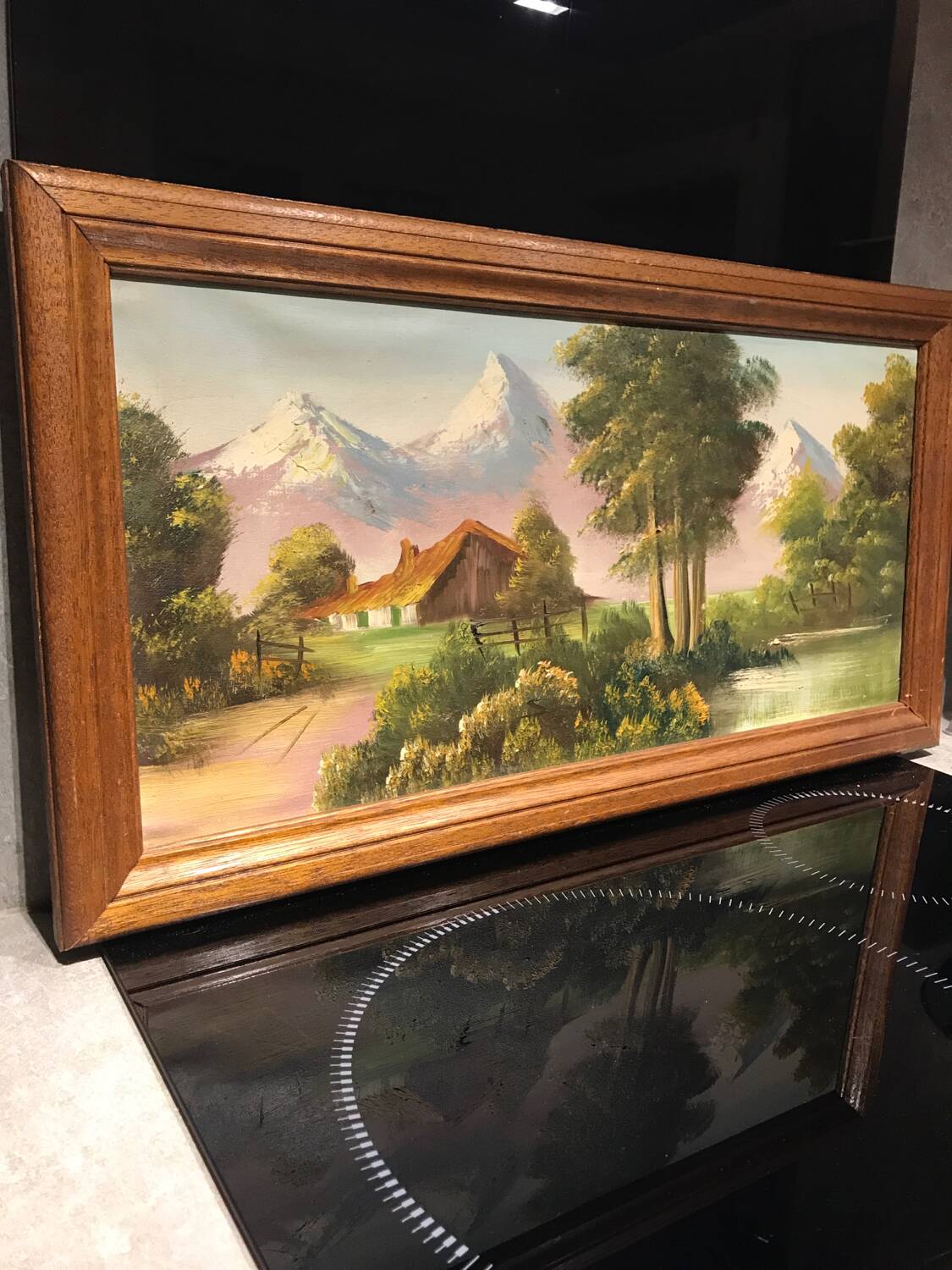 Expressionist oil on canvas, 20th century