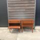 Pair of nightstands vintage of the 1950s