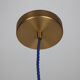 Suspension en opaline