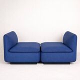 Set of 3 Airborne 70S armchairs