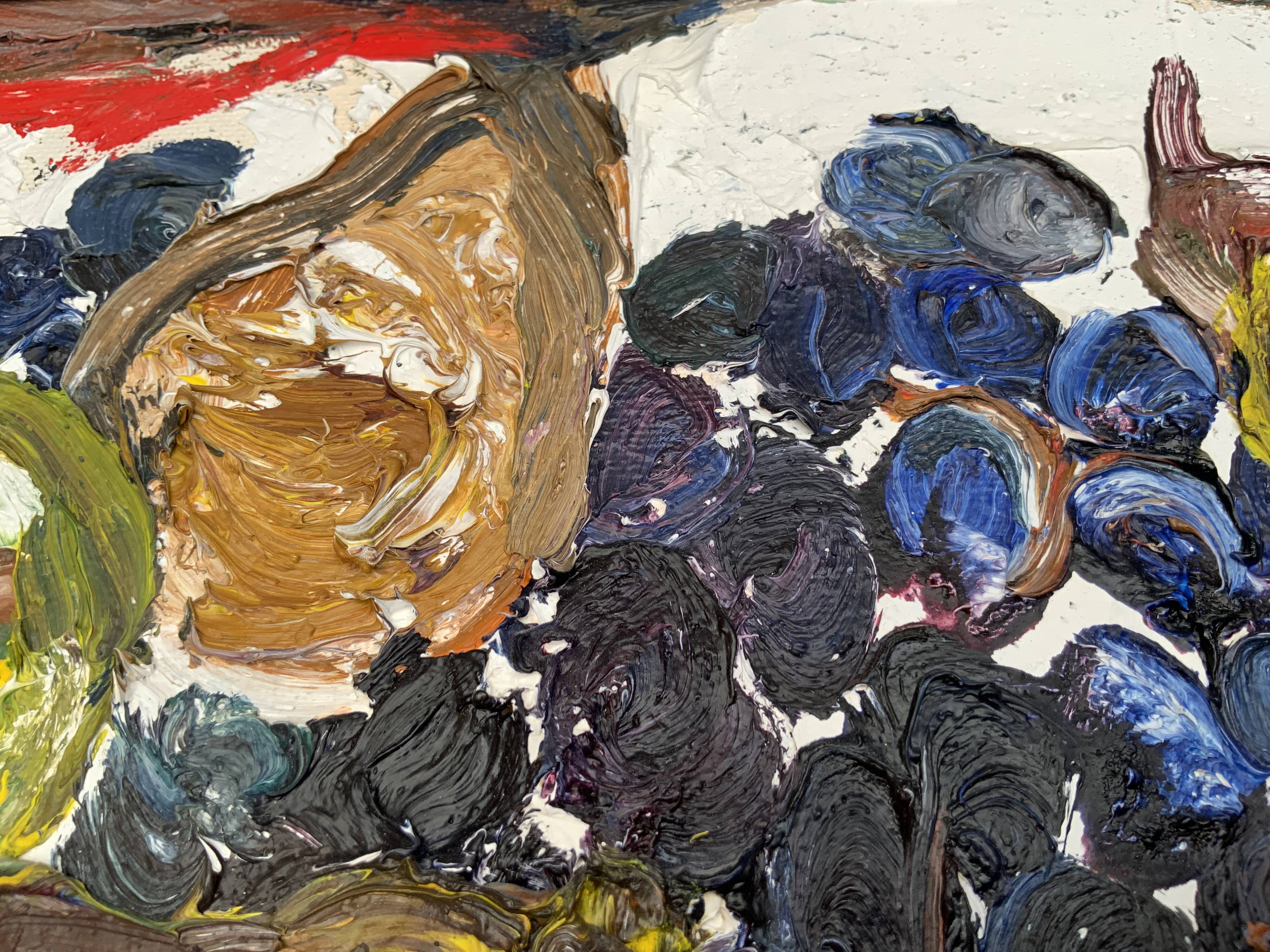 Wieselgren peinture à l'huile nature morte 1991