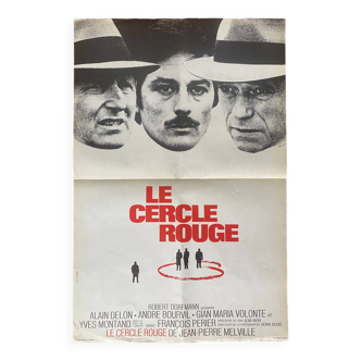 Original cinema poster "Le Cercle Rouge" Alain Delon, Bourvil 40x60cm 1970