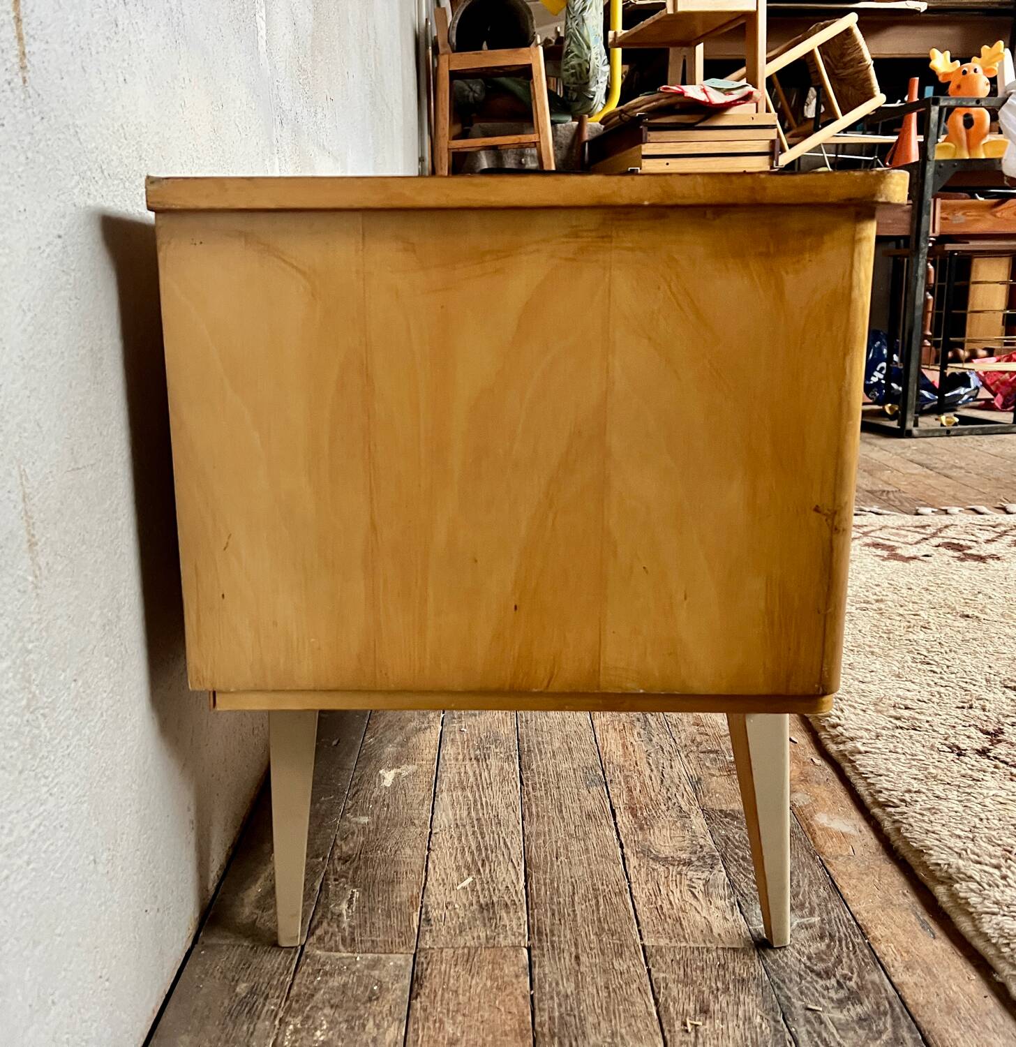 Vintage Scandinavian TV cabinet sideboard