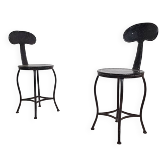 Pair of "Nicolle" chairs