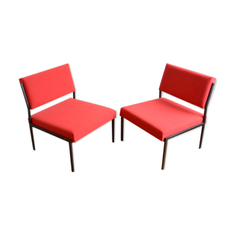 Pair of chairs by Gijs Van Der Sluis 1950s