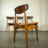 4 Sièges Mod.Ingrid de Stella Mobilier 1960