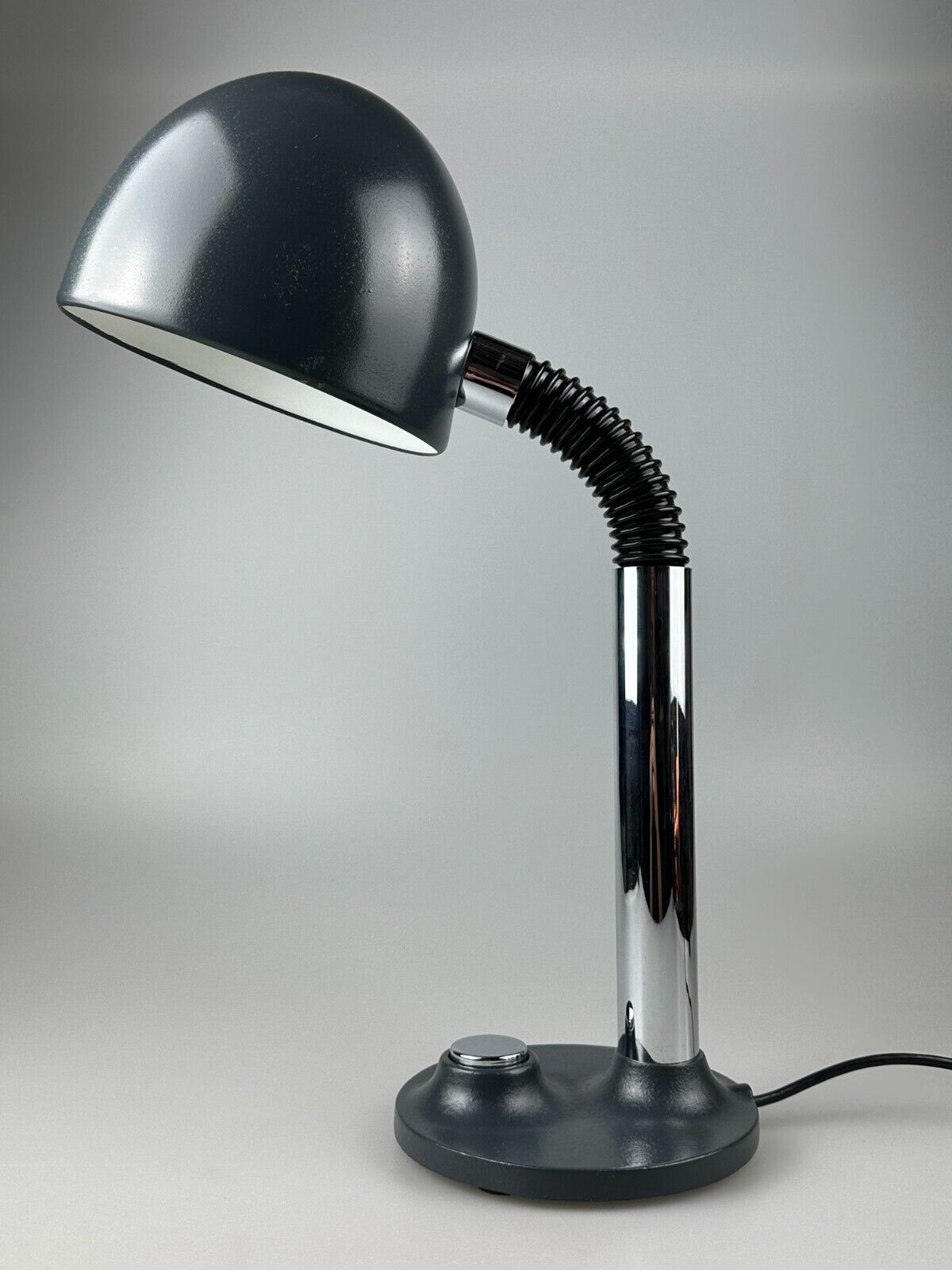 60s 70s table lamp Egon Hillebrand ball lamp space age metal design