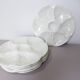 6 vintage oyster plates from the Gien factory