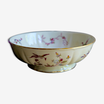Flat porcelain bowl B & C Limoges L. Bernardaud & Cie France