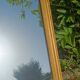 Antique gilded patinated Louis-Philippe mirror