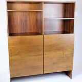 Bookcase Made In Rosewood From 1960s