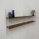 Mid-Century Nisse Strinning string design teak wall unit , 1960s