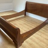 Cadre de lit 160x200cm style Louis Philippe