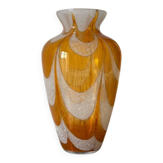 Blown glass vase