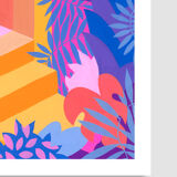 Original painting, orange dream