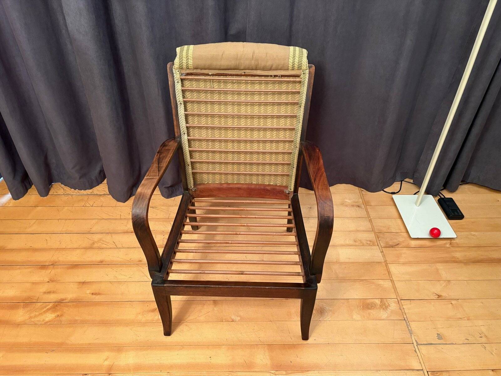 Vintage German armchair by Wilhelm Knoll, 1950s