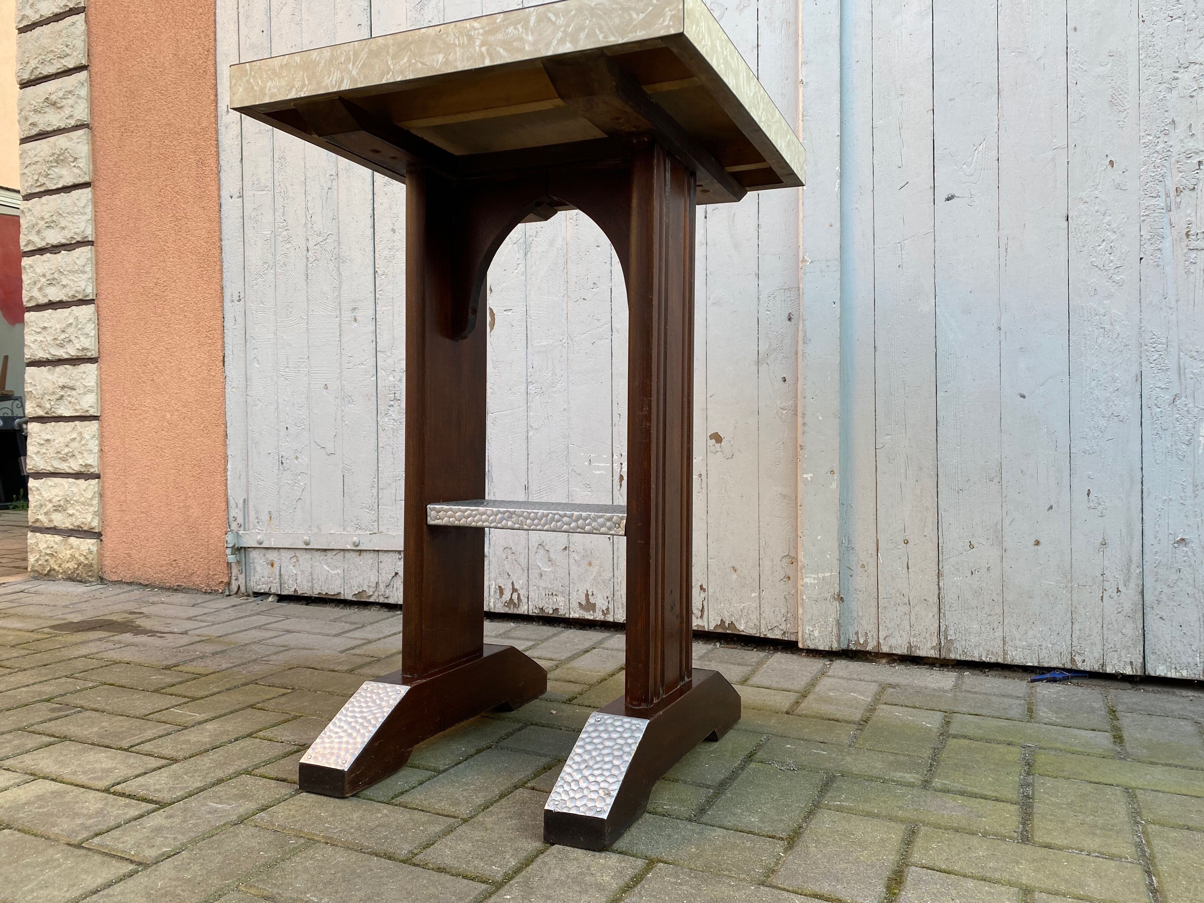 old bistro table cira 1950s