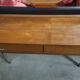 Dressing table with its mirror
