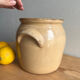 Old stoneware pot / storage jar / jam jar