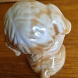 Ceramic dog figurine