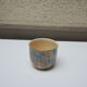 Old iridescent ceramic pot cover W. Germany
