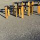 Lot de tabourets scandinaves tigesen sorensen