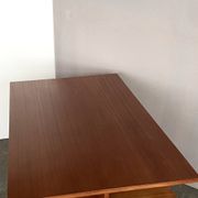 Vintage mahogany desk, 1950, restored