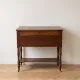 Antique wooden and marble dressing table