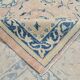 12x15 Soft Beige & Blue Classic Vintage Persian Rug, 274x397 Cm