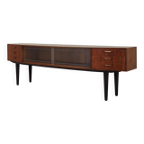 Walnut lowboard, Danish design, 1960s, production: Denmark