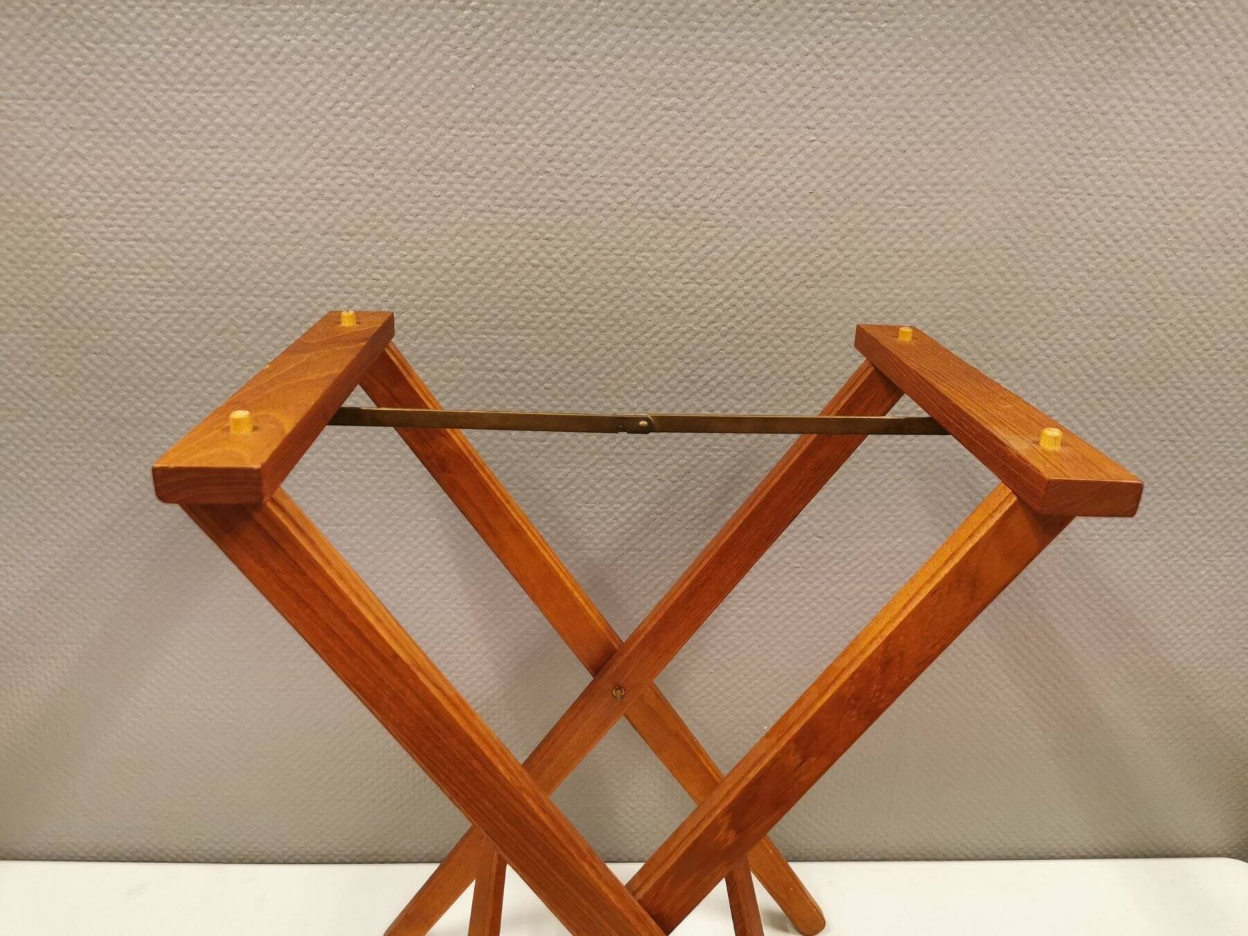 Cutting table in solid teak, from ESA teak Denmark, 1960-1970.