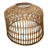 Rattan lampshade