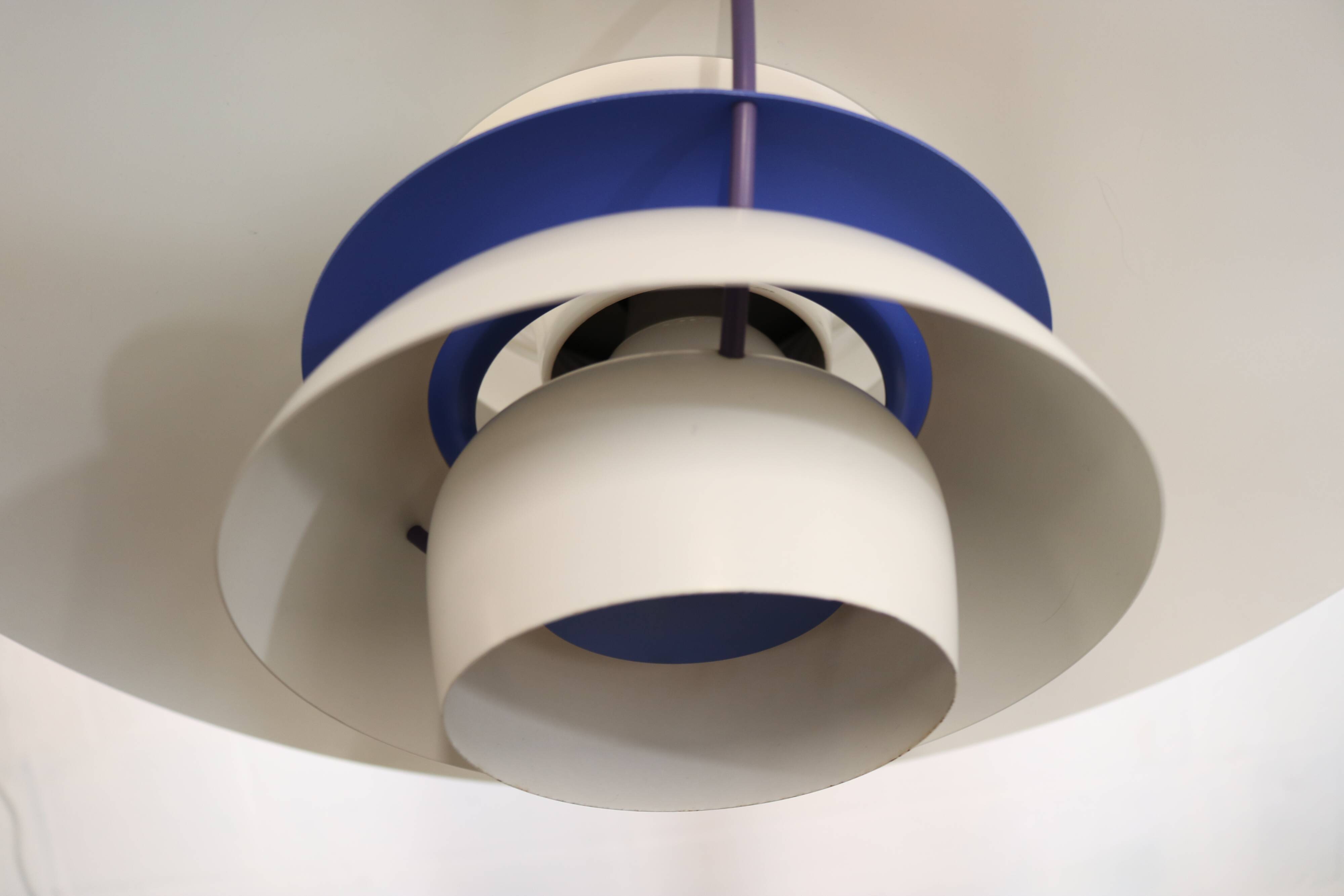 The genuine Danish item - PH5 pendant - original white colour - Louis Poulsen