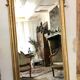 Large golden antique mirror 95x190cm