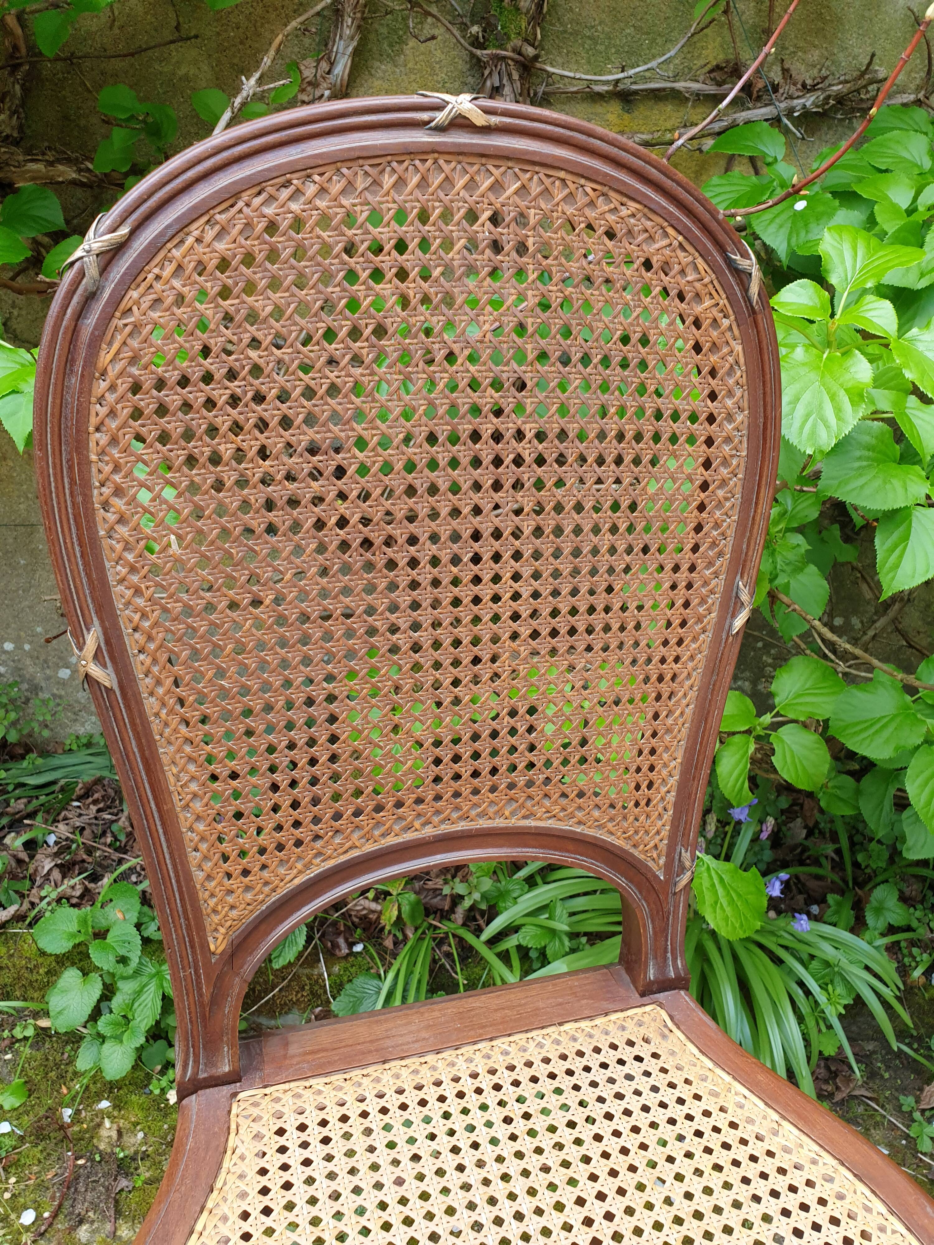 Louis XVI canning chairs