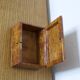 Vintage box in cedar from Morocco