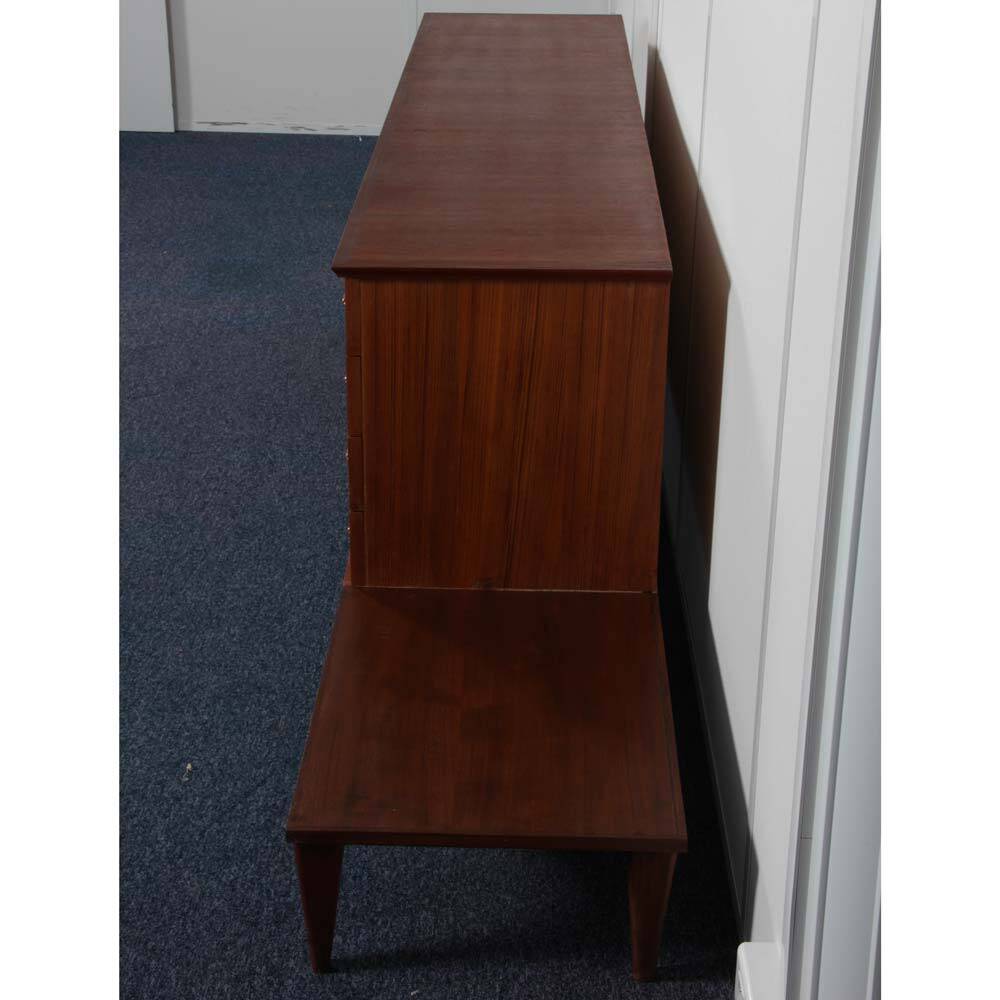 Grande enfilade vintage en bois des années 1960