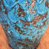 Large enameled vase