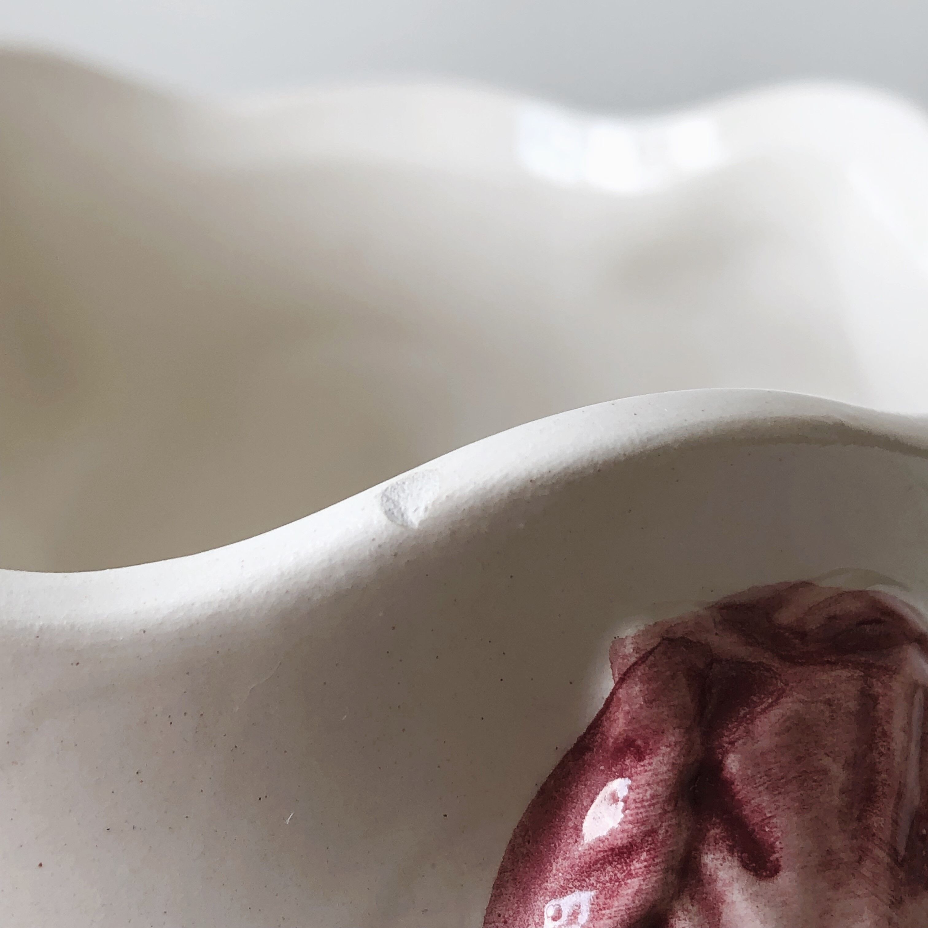 Ceramic pot cover