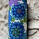 Vintage blue portable lamp