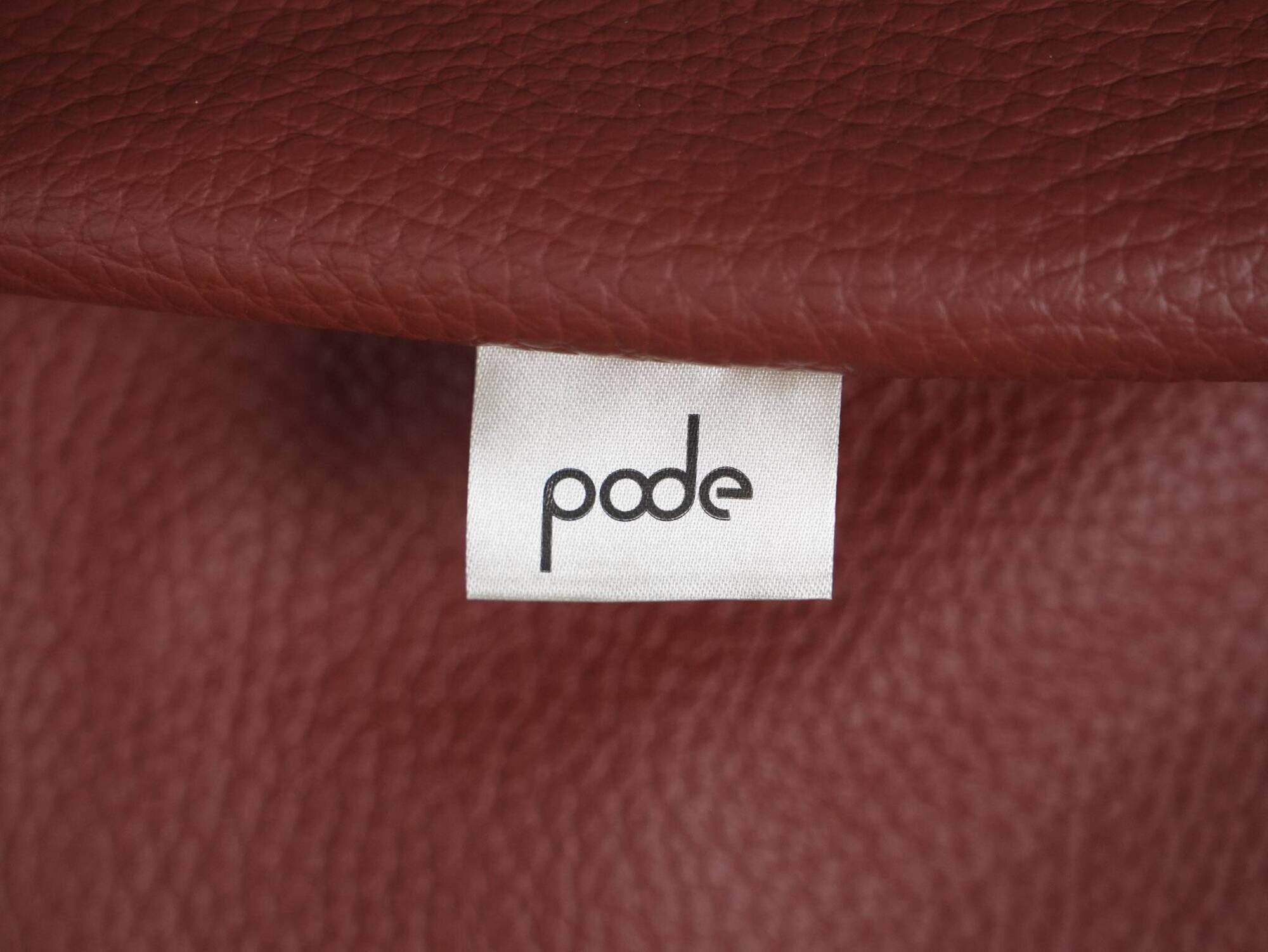 Boya Leather Lounge Chair by Roderick Vos for Pode, Netherlands, 2016