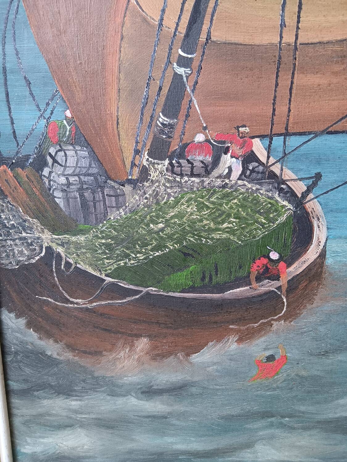 Marine oil on canvas
